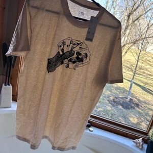 Urban outfitters obey Beige Graphic Tee medium men’s nwt